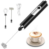 2 in 1 Rechargeable Handheld Milk Frother – Perfect for Lattes, Cappuccinos & Matcha