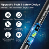 USB Rechargeable Electric Arc Lighter – Windproof • Flameless • Safe