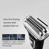 Kemei Rechargeable Electric Shaver – Smooth & Comfortable Grooming | Savo.pk