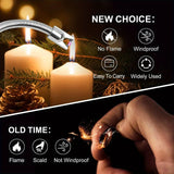USB Rechargeable Electric Arc Lighter – Windproof • Flameless • Safe