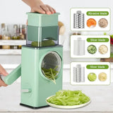 Premium Multipurpose Rotary Vegetable Slicer – Fast, Safe & Hassle-Free Cutting